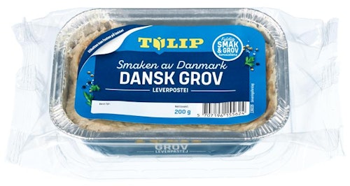 Tulip Grov Dansk Leverpostei Ovnsbakt