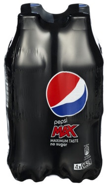 Bilde: © PepsiCo / Oda PepsiCo Pepsi Max 4 x 0,5l