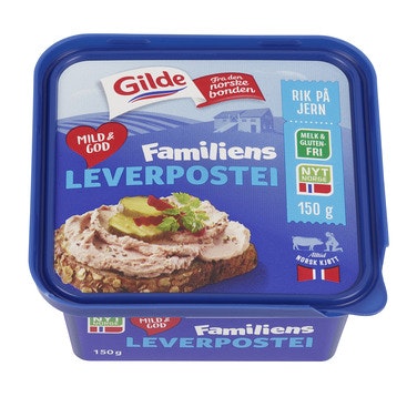 Bilde: © Gilde / Oda Gilde Familiens Leverpostei Fin&Fersk