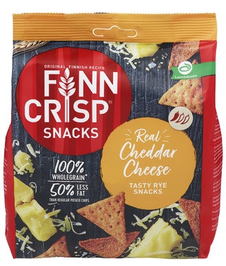 Finn Crisp Snacks med cheddar