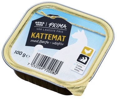 Bilde: © REMA 1000 / Oda REMA 1000 Kattemat Fjærkre