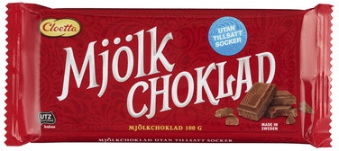 Bilde: © Cloetta / Oda Cloetta Melkesjokolade