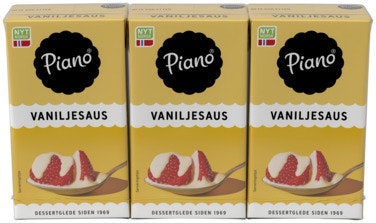 Bilde: © Tine / Oda Tine Piano Vaniljesaus 3pk