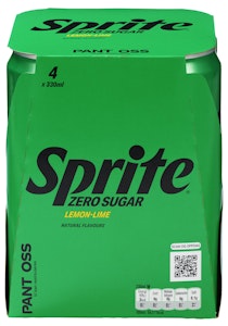 Sprite Zero Sugar 4 x 0,33L
