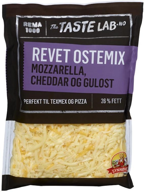 REMA 1000 Revet Ostemix Taste Lab