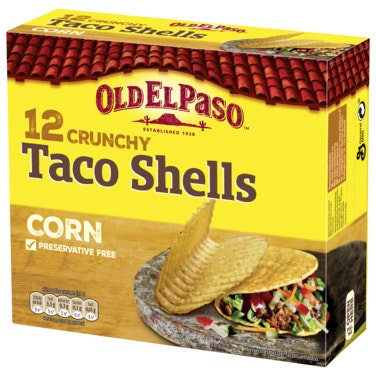 Bilde: © Old El Paso / Oda Old El Paso Taco Shells 12pk