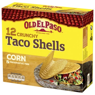 Old El Paso Taco Shells 12pk