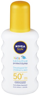 Bilde: © Nivea / Oda Nivea Sun Protect & Sensitive Kids Spray SPF 50