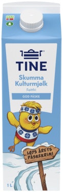Bilde: © Tine / Oda Tine Tine Skummet Kulturmjølk Fettfri