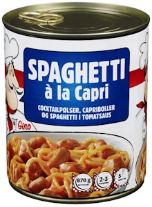 Trondhjems Spaghetti à la Capri