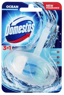Bilde: © Domestos / Oda Domestos 3 in1 Block Ocean Fresh