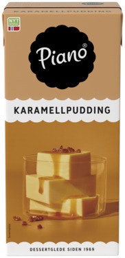 Bilde: © Tine / Oda Tine Piano Karamellpudding