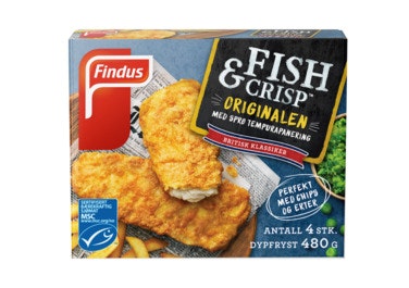 Bilde: © Findus / Oda Findus Fish & Crisp Gourmet