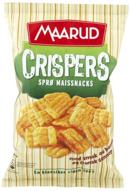 Bilde: © Maarud / Oda Maarud Crispers Maissnacks