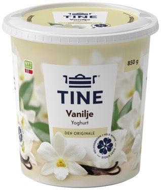 Bilde: © Tine / Oda Tine Yoghurt Vanilje