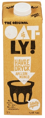 Bilde: © Oatly / Oda Oatly Havredrikk Appelsin & Mango