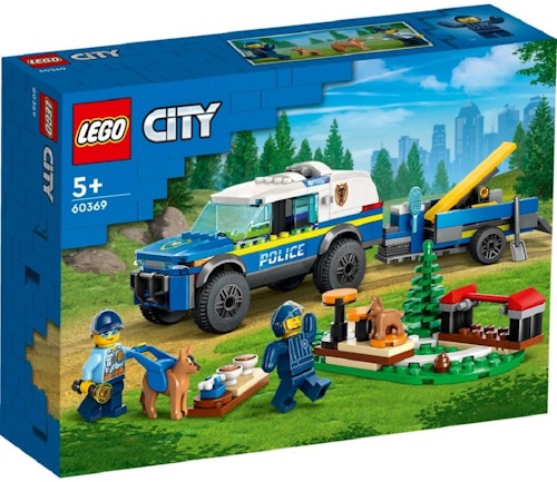 Sprell LEGO City Mobilt treningssett for politi