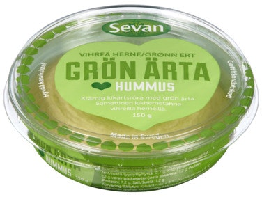 Bilde: © Sevan / Oda Sevan Hummus Med Grønne Erter