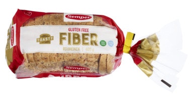 Bilde: © Semper / Oda Semper Brød Toasty Fiber Glutenfri