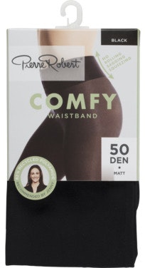 Bilde: © Pierre Robert / Oda Pierre Robert Strømpebukse Comfy 50 DEN Black, str. 36-40, 1 stk