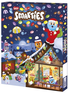 Bilde: © Nestlé / Oda Nestlé Smarties Adventkalender