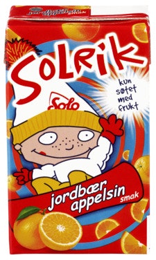 Bilde: © Ringnes / Oda Ringnes Solrik Jordbær & Appelsin Lett