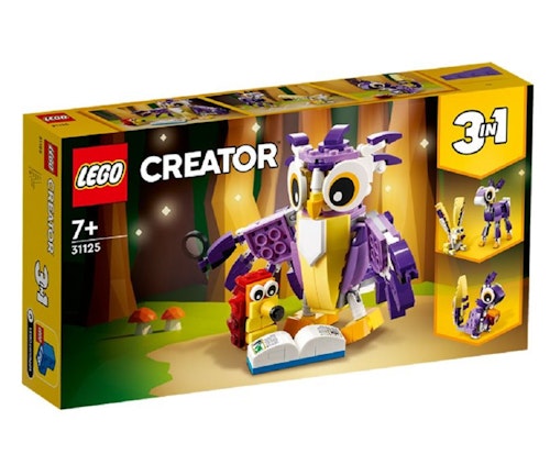 Bilde: © Sprell / Oda Sprell LEGO Creator Fantasifulle skogsdyr