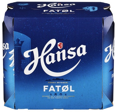 Hansa Borg Hansa Fatøl 6 x 0,5L
