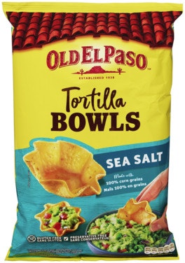 Old El Paso Tortilla Bowls Chips 150 g