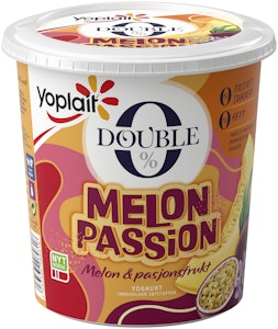 Yoplait Double 00% Yoghurt Melon Passion