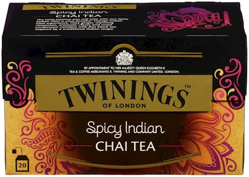Twinings Spicy Indian Chai 20 poser