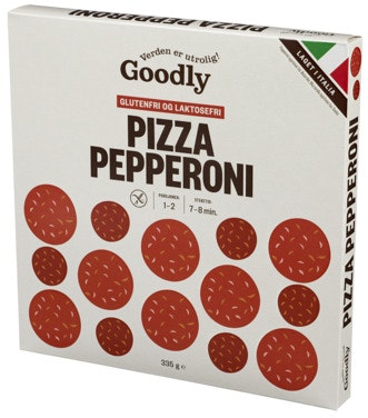 Bilde: © Goodly / Oda Goodly Pizza Pepperoni Glutenfri Goodly
