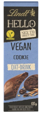 Bilde: © Lindt / Oda Lindt Hello Vegan Cookie havremelk