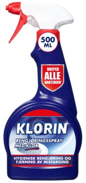 Bilde: © Klorin / Oda Klorin Rengjøringsspray