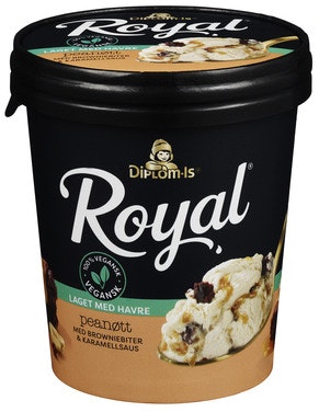 Bilde: © Diplom-Is / Oda Diplom-Is Royal Havre Peanøtt og Browniebiter