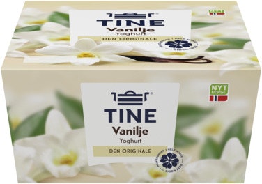 Bilde: © Tine / Oda Tine Yoghurt Vanilje 4x150g