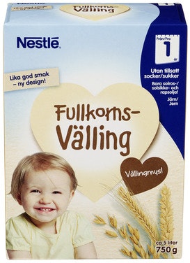 Bilde: © Nestlé / Oda Nestlé Min Velling Fullkorn Fra 12 mnd