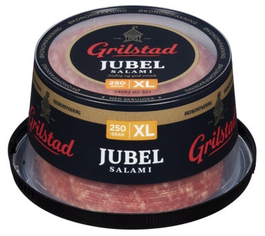 Jubelsalami Bordpakning, 250 g