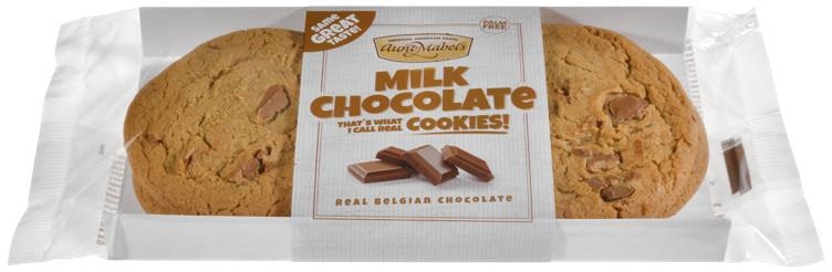 Cookie Melkesjokolade 4 stk, 200 g