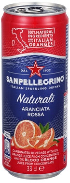 San Pellegrino Aranciata Rossa Blodappelsinbrus