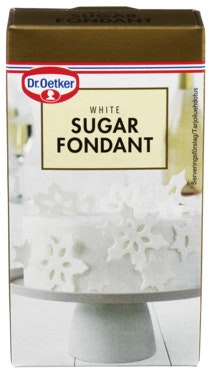 Bilde: © Dr. Oetker / Oda Dr. Oetker Hvit Sukkerfondant