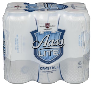Aass Bryggeri Aass Krystall LITE 6 x 0,5L