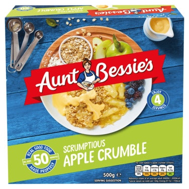 Bilde: © Aunt Bessie's / Oda Aunt Bessie's Apple Crumble