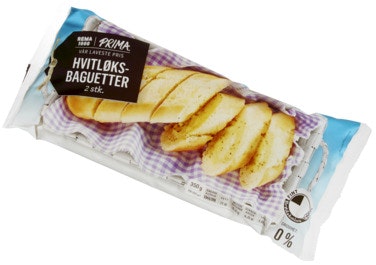 Bilde: © REMA 1000 / Oda REMA 1000 Hvitløksbaguetter 2 stk