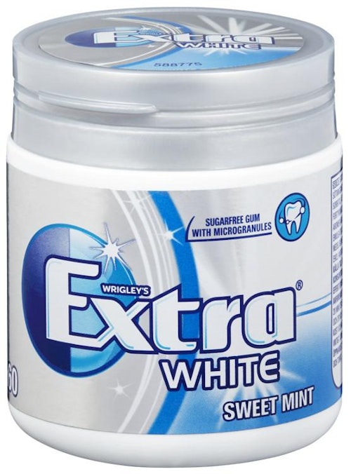 Extra Extra White Sweet Mint Sukkerfri 60 stk