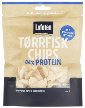 Bilde: © Lofoten / Oda Lofoten Tørrfisksnacks Filet