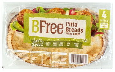 Bilde: © Bfree / Oda Bfree Bfree Pitabrød Glutenfri