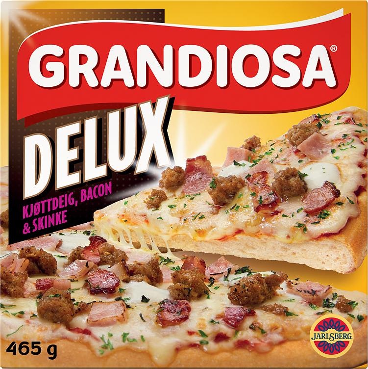 Grandiosa Delux Kjøttdeig & Bacon 465 g