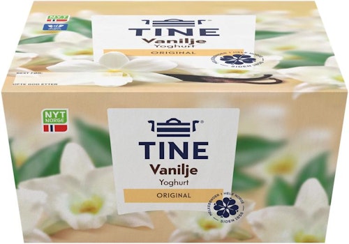 Tine Yoghurt Vanilje 4x150g