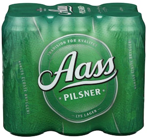 Aass Bryggeri Aass Pilsner 6 x 0,5l